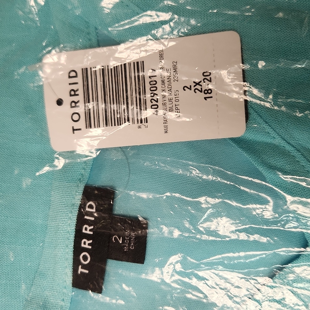 ❤️NWT TORRID SWIM COVER UP - V NECK - LINED BEACH DRESS PLUS SIZE - Picture 4 of 13